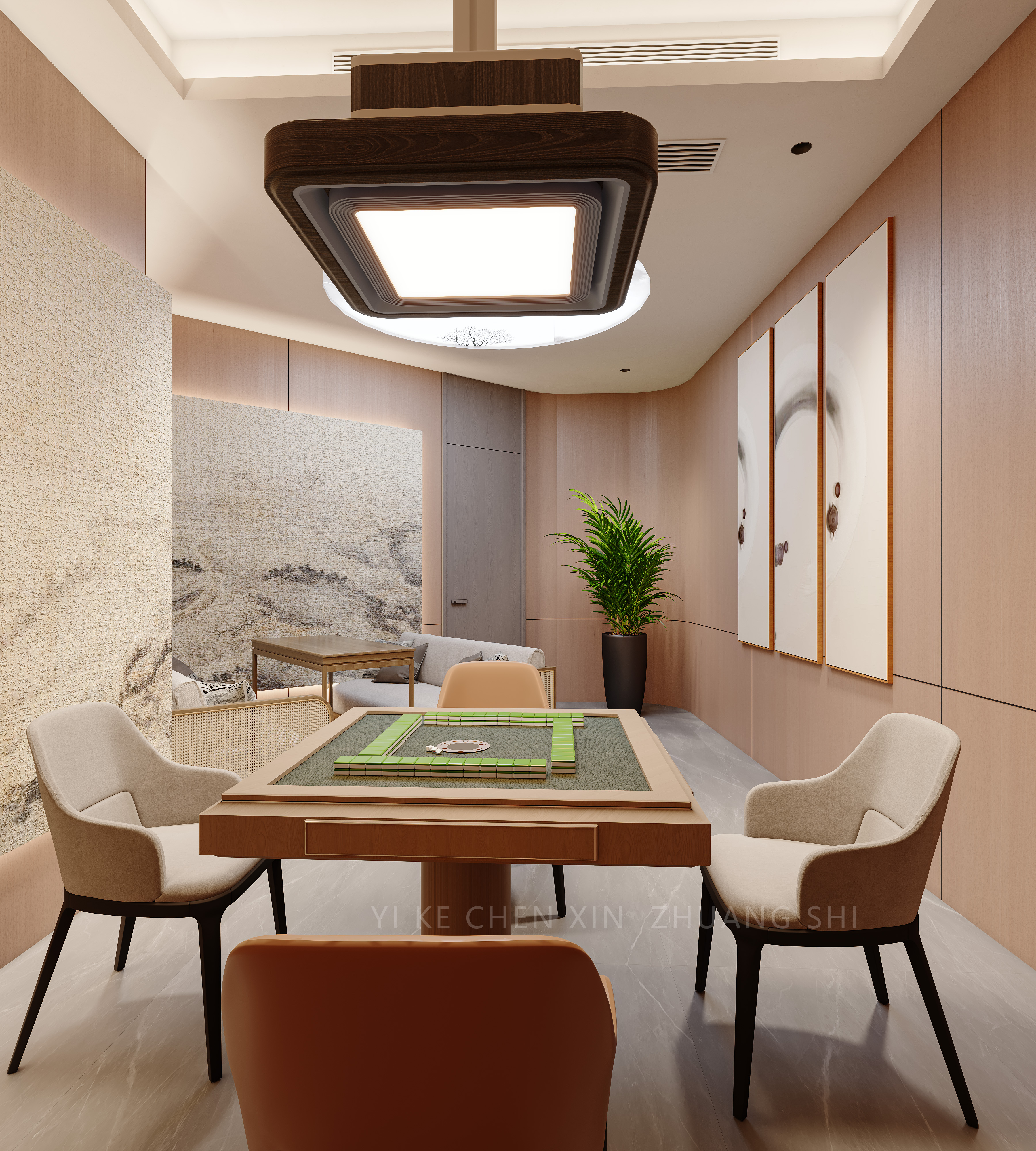 新案效果图 ||  三品茶府-7