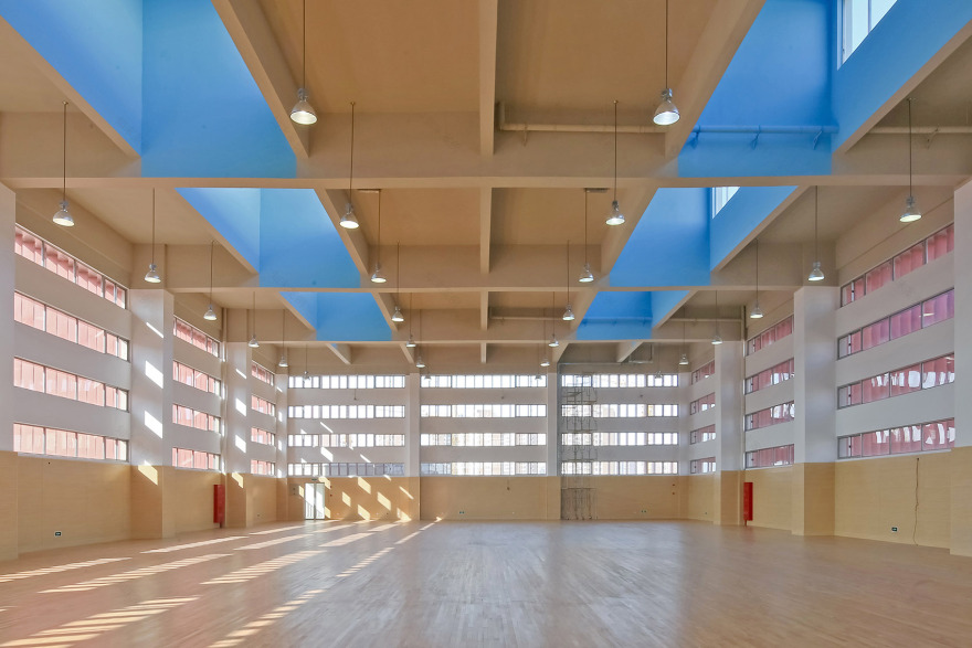 崧淀路中学校园,上海 / 致正建筑工作室-26