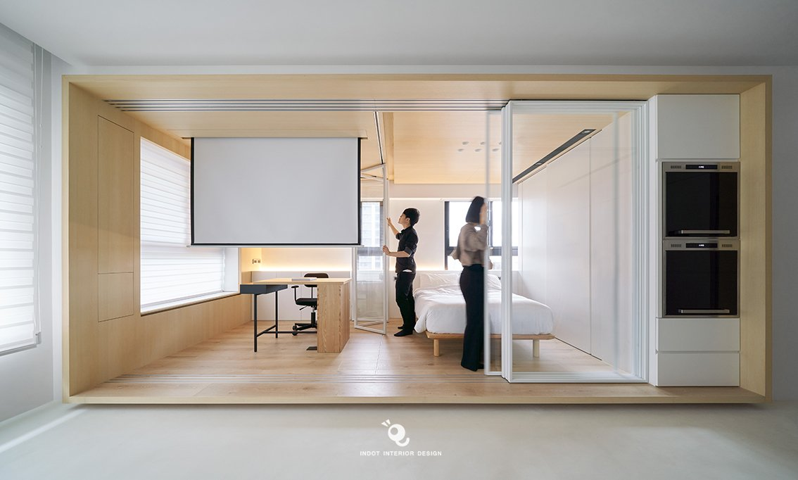 板桥 15 坪小宅弹性空间设计丨虫点子创意设计-17