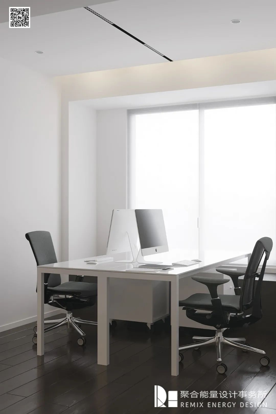 浙江丽水金融办公空间 | 动静明暗的和谐分割-17