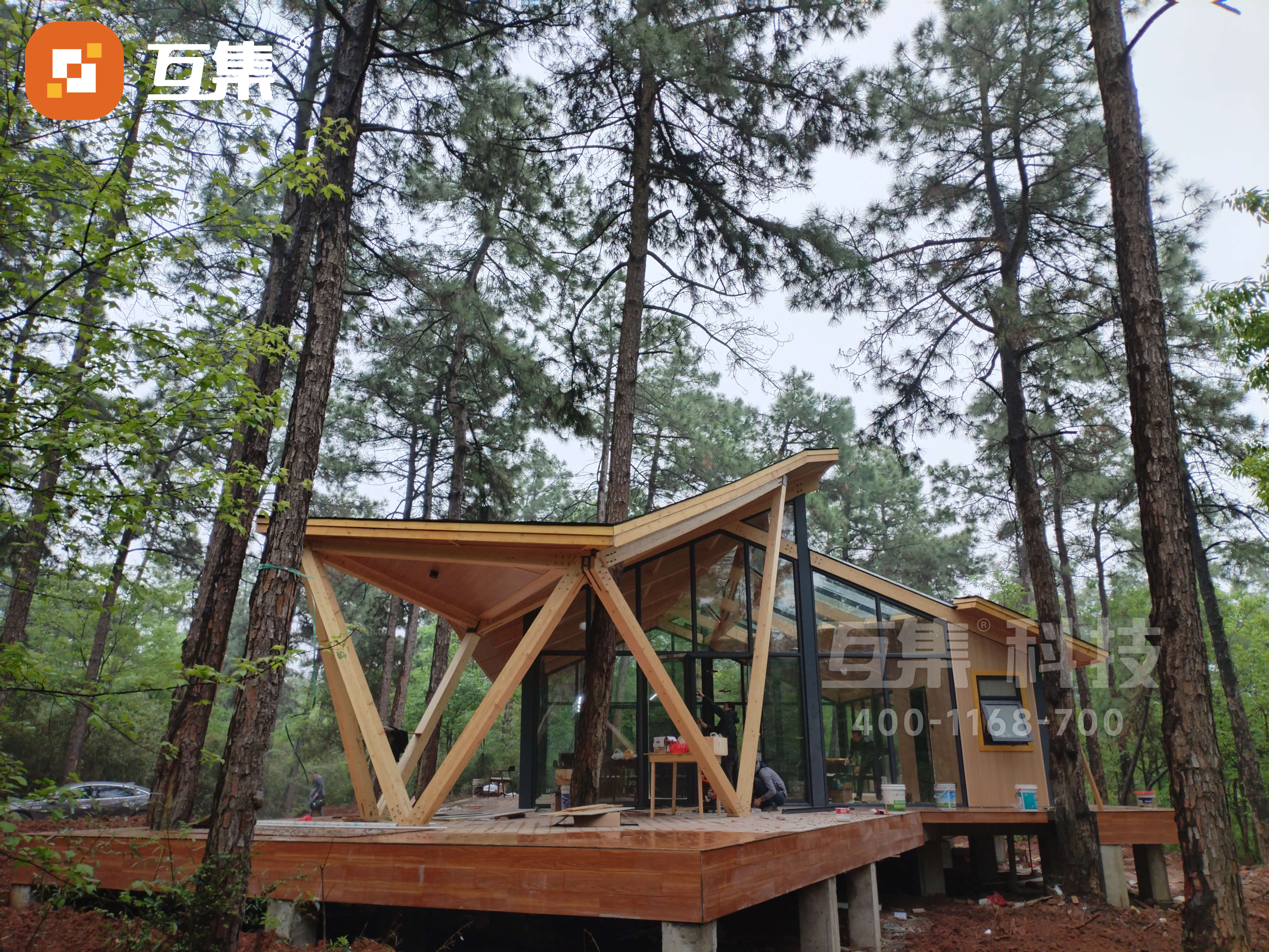 安吉龙庭草居接待室项目 互集助力乡村振兴推动可持续-13