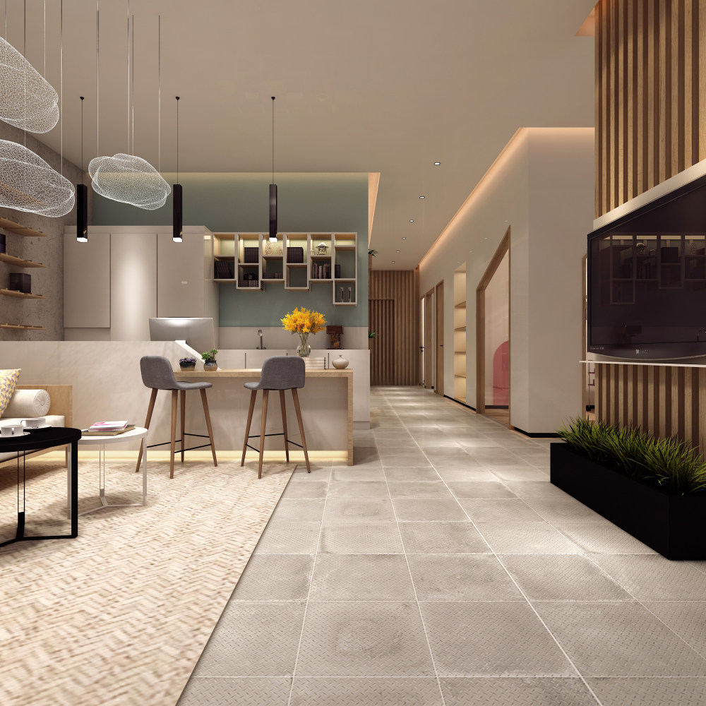 500㎡牙科门市空间设计，凤栖梧桐主创设计师李洋作品<米....-2