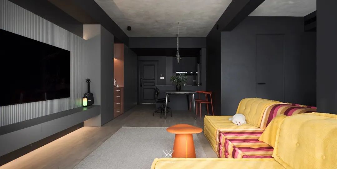 黑镜·颜色 · 极简家居艺术设计丨中国杭州丨菲拉设计-23