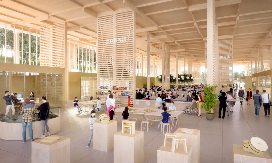 木曽町役場本庁舎・防災センター(木曽町政府本厅舍及防灾中心)丨日本长野-7