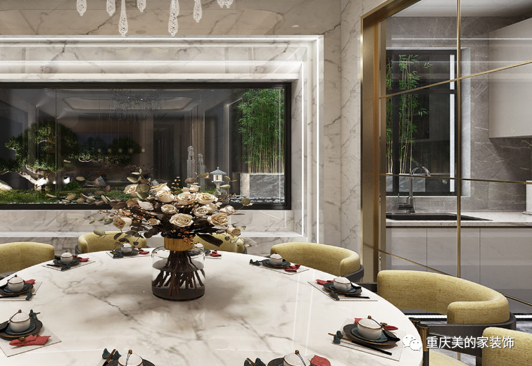 珠江城爱丽舍 300㎡法式轻奢雅居,演绎精致华丽生活-50