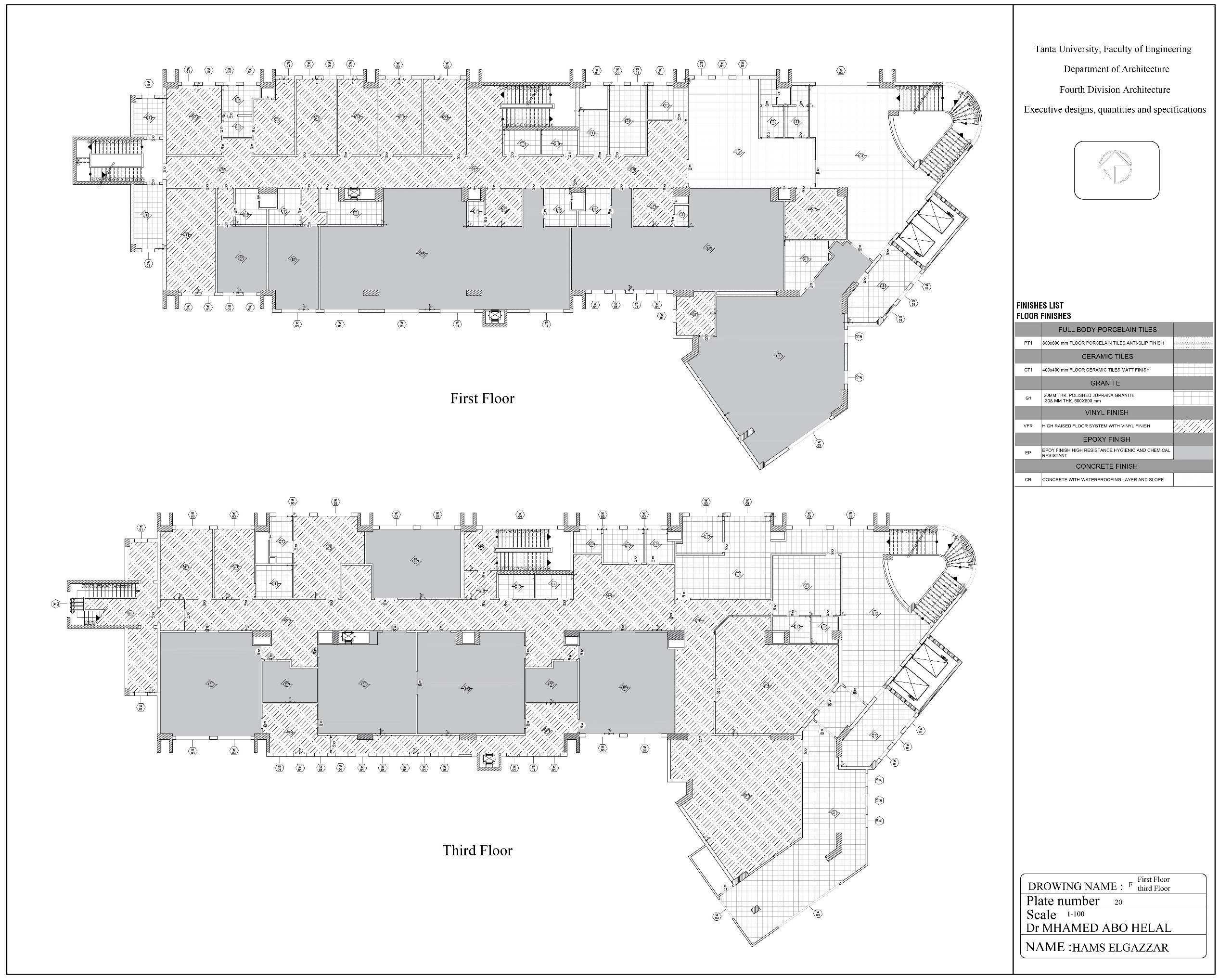 Hospital working drawings project-23