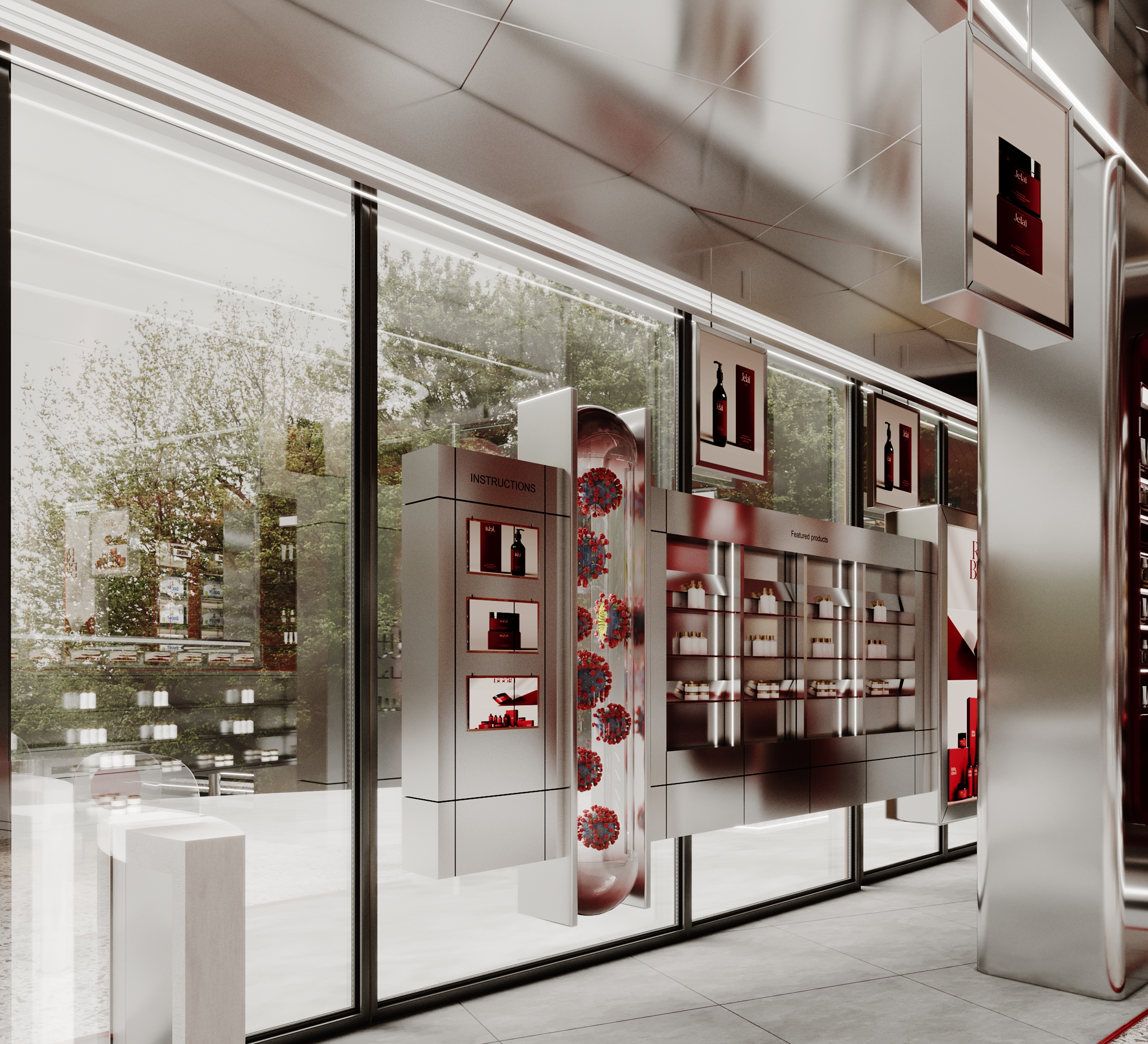 Retro Futurism Pharmacy Design Project-7