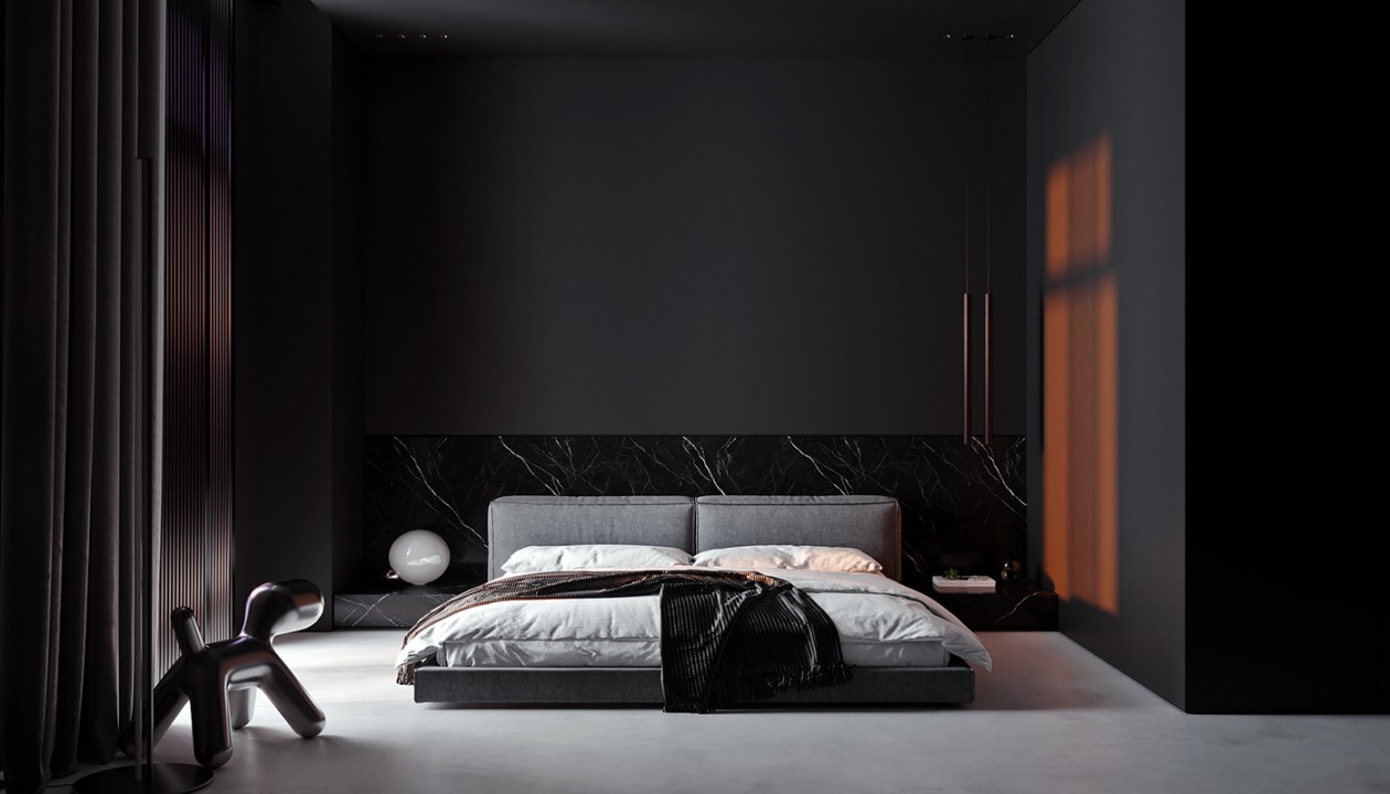 非常前卫的 紫色+暗黑色设计-8