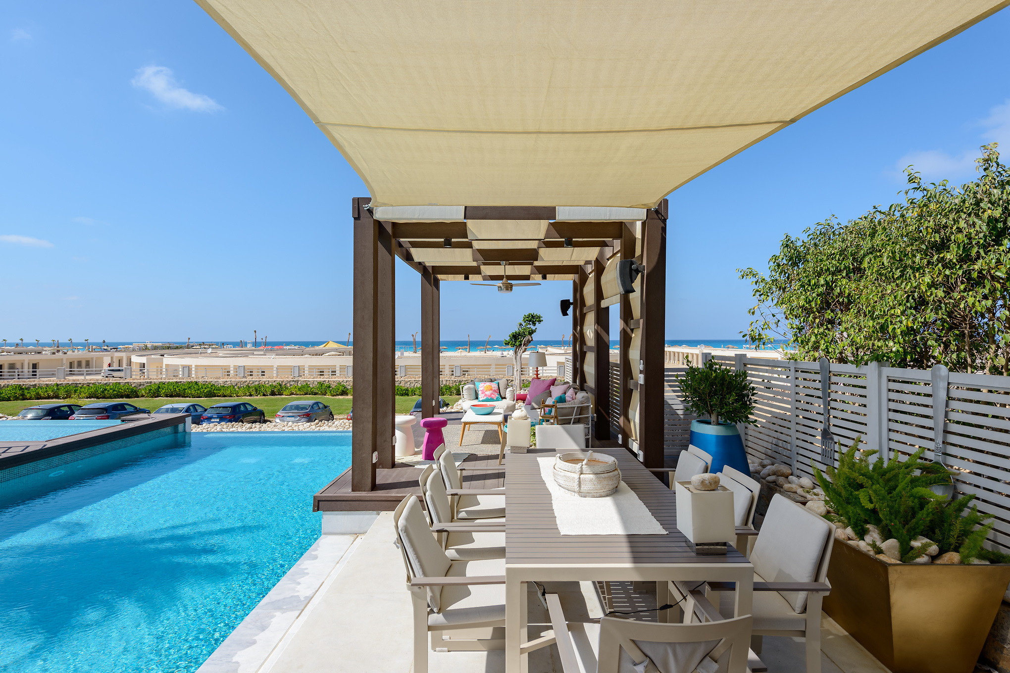 庄园白色别墅 S | SA Architects | 2020 | 埃及-8