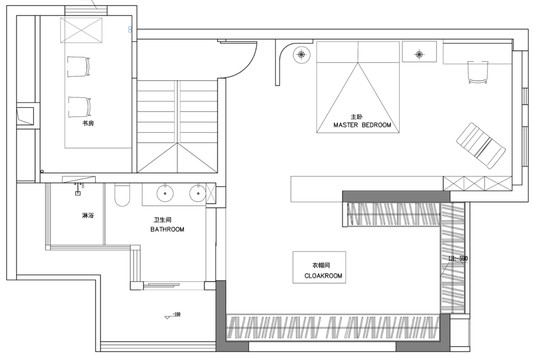 阳光半岛 330㎡现代简约 4·0 居住空间丨THE SECLUSION DESIGN 隐逸设计-14