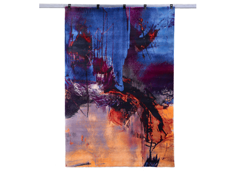 融合历史痕迹与东方意向的地毯设计-125