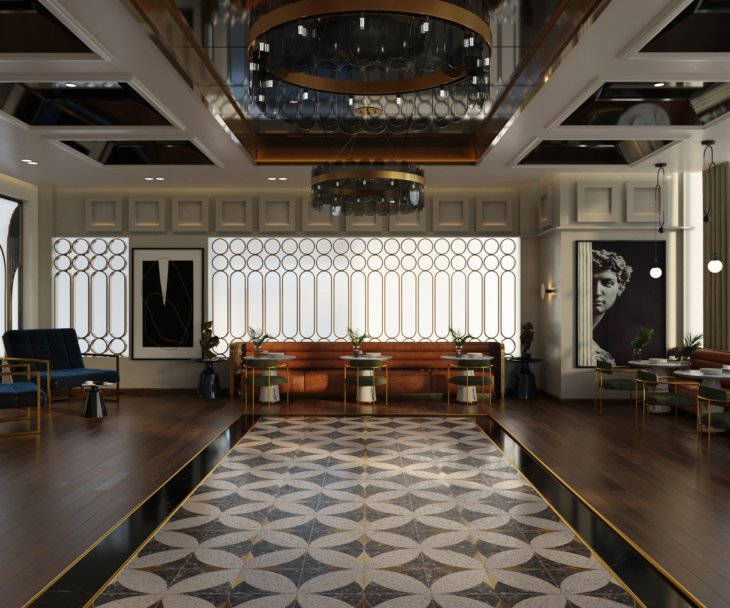 LUXURIOUS VIP LOUNGE 室内设计丨Above & Beyond Interiors-8