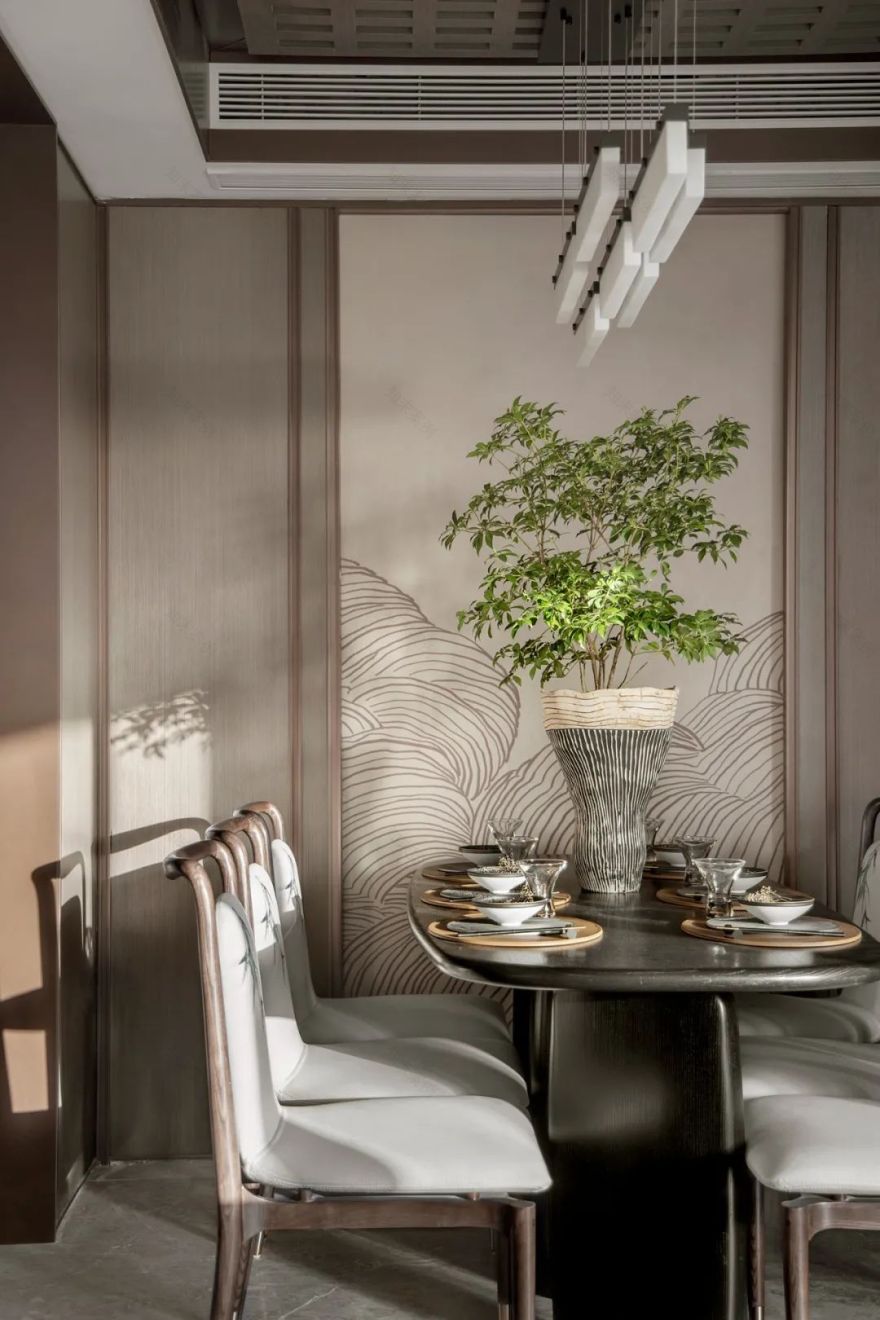 武汉双屿大观别墅样板间丨中国武汉丨元禾大千(软装),上海中置华优设计集团有限公司(硬装)-13