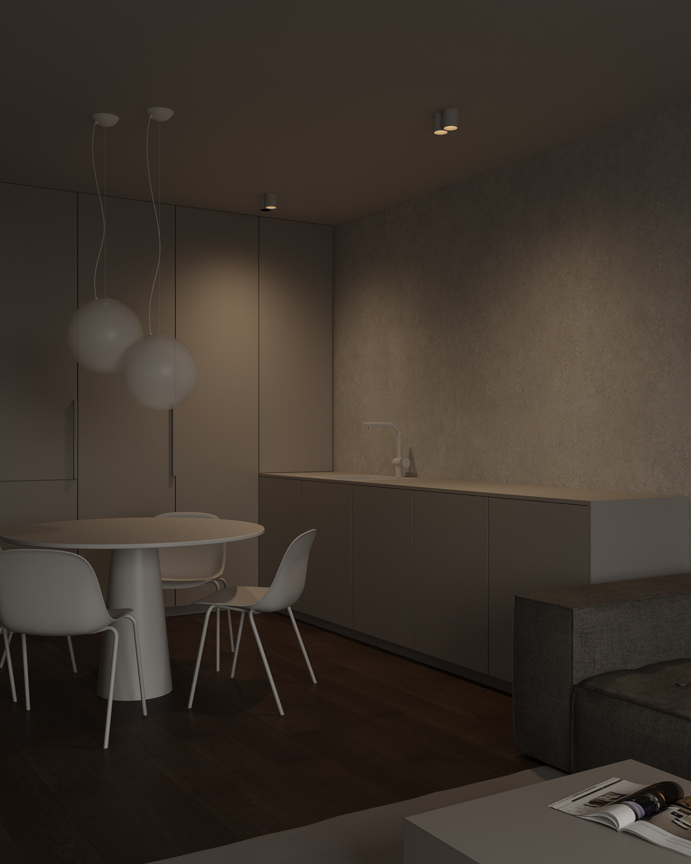 中性色系住宅设计 既简静又舒适-5