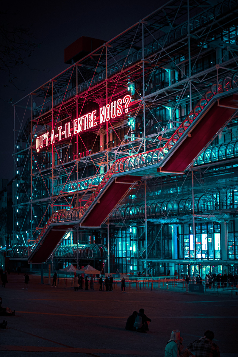 蓬皮杜艺术中心丨法国巴黎丨理查德·罗杰斯-13