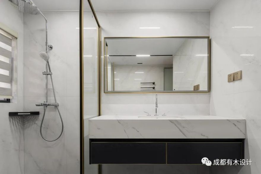 成都国宾雅集轻奢大平层丨中国成都丨有木设计-131