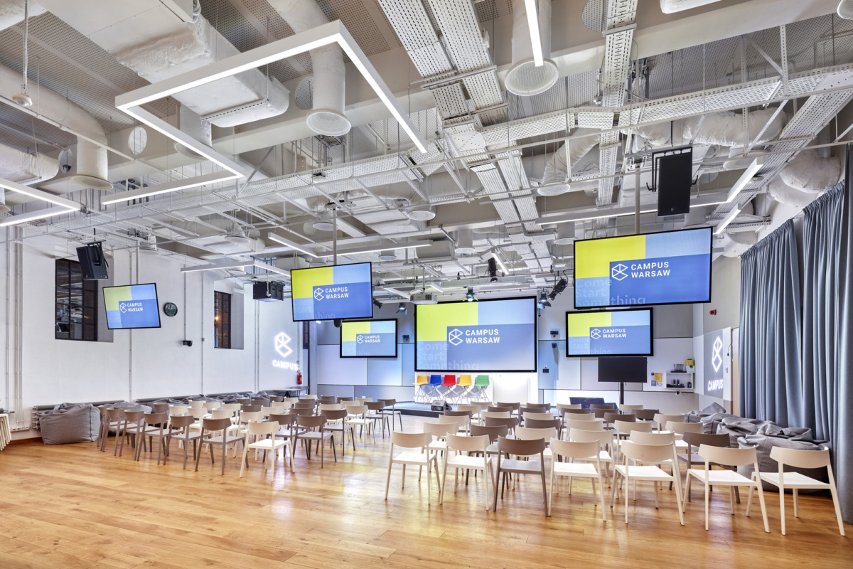 波兰华沙谷歌空间·Campus Warsaw 联合办公设计-19