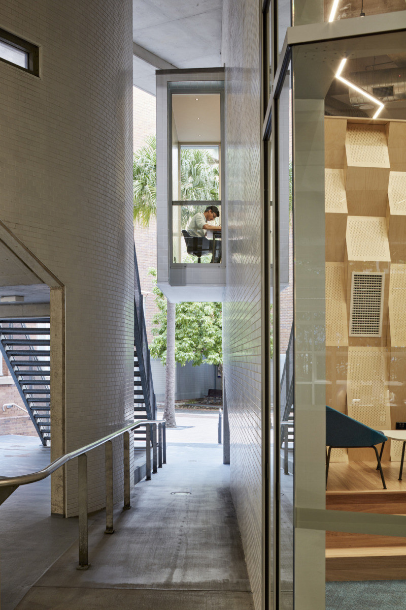 昆士兰科技大学校园协作学习空间设计-23