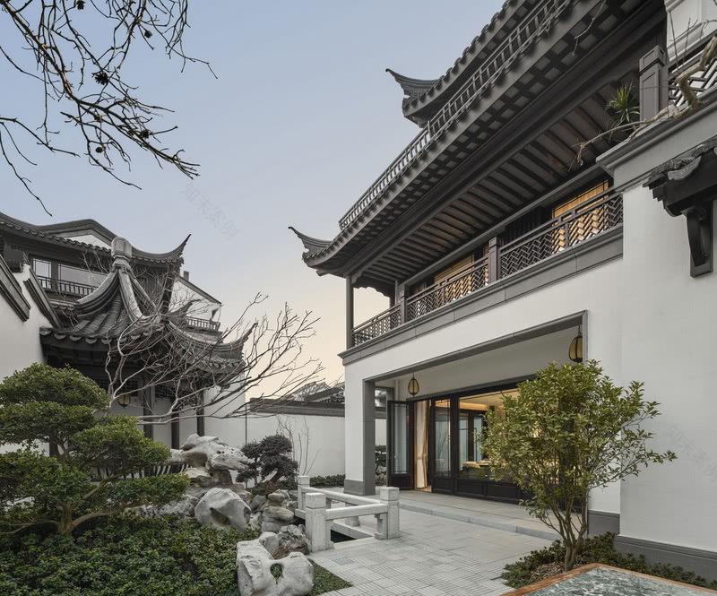 泰州金通绿城·桃李春风别墅新东方艺术软装丨中国泰州丨深圳市伊派室内设计有限公司-3