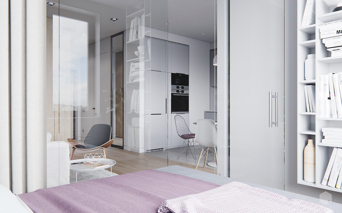 极简北欧风 | 50 平米小宅的舒适机能空间-5