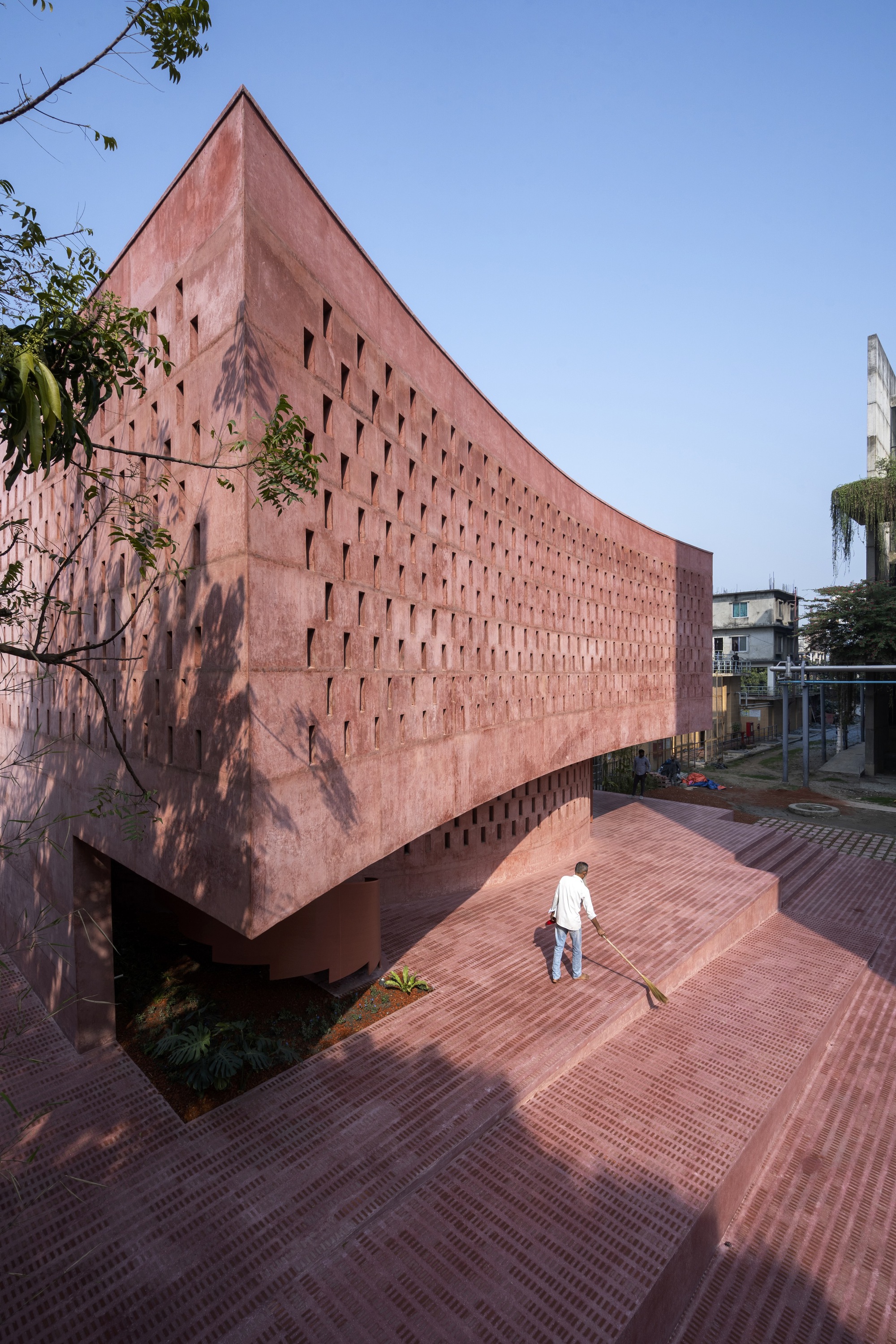 Zebun Nessa 清真寺丨孟加拉国丨Studio Morphogenesis-34