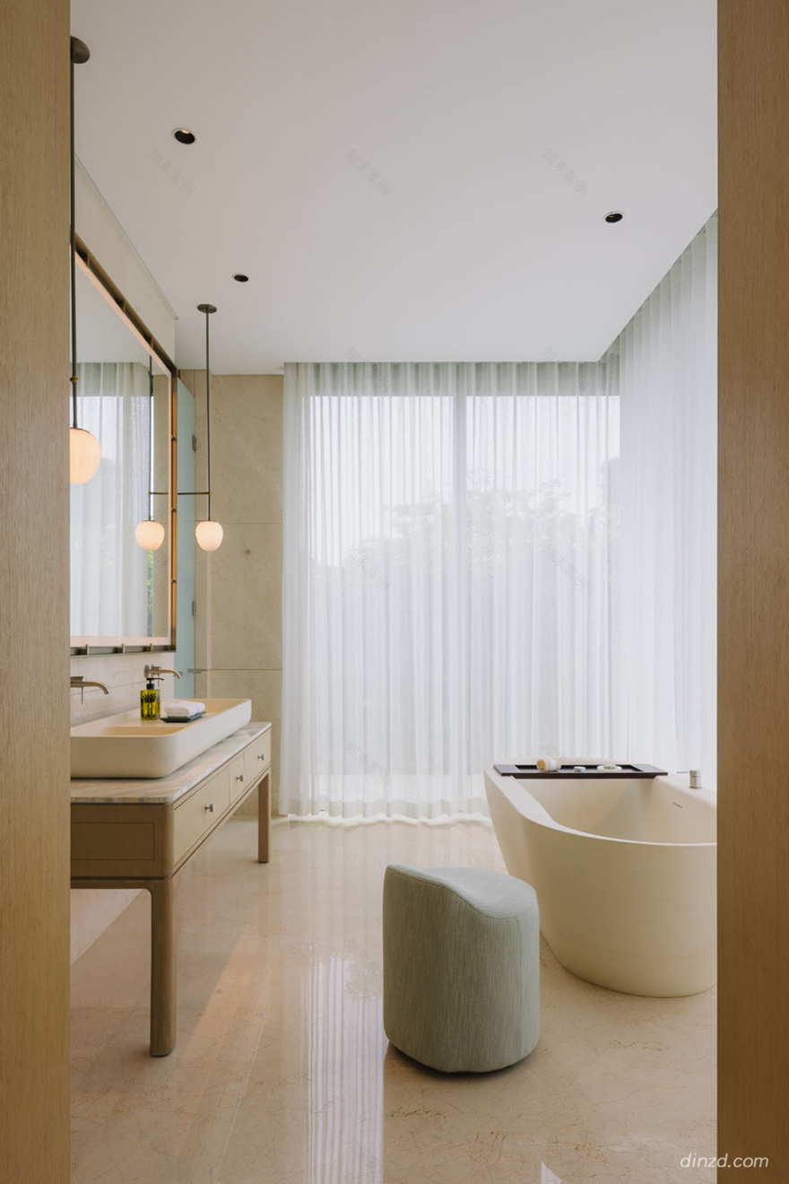 新加坡圣淘沙莱佛士酒店丨Yabu Pushelberg-68