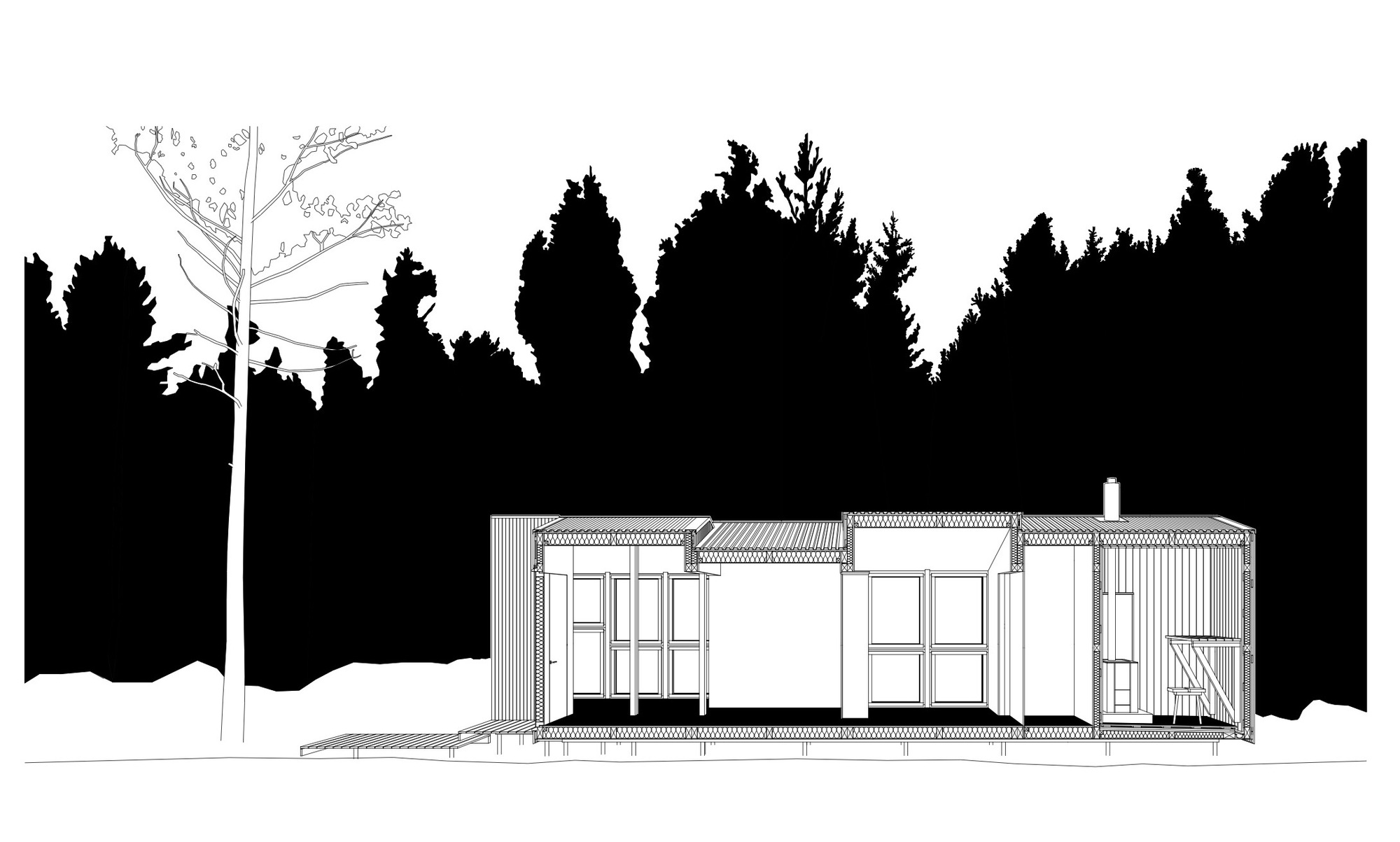 迷你自然居,北欧林间小屋-8