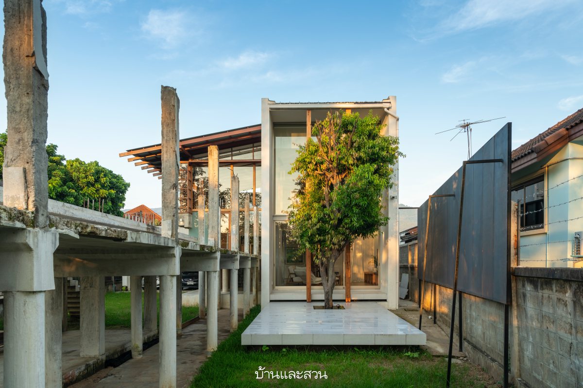 บ้านวิวภูเขาทรอปิคัลโมเดิร์น เปิดมุมมองสู่ดอยสุเทพ - บ้านและสวน-16