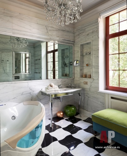 580平米经典独栋别墅室内设计丨设计师 Татьяна Цивилева-52