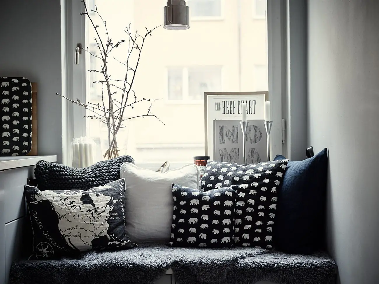 灰度空间 | Historiska 温馨公寓设计-13