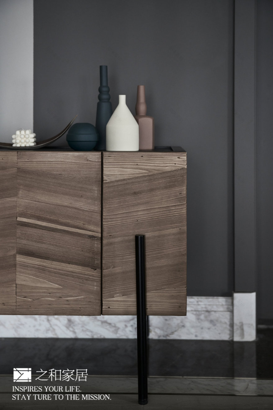 杭州 170m2 混搭风平层住宅设计-24