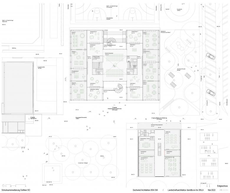 扩建杜利肯学校园区丨瑞士丨Gschwind Architekten AG BSA SIA-15