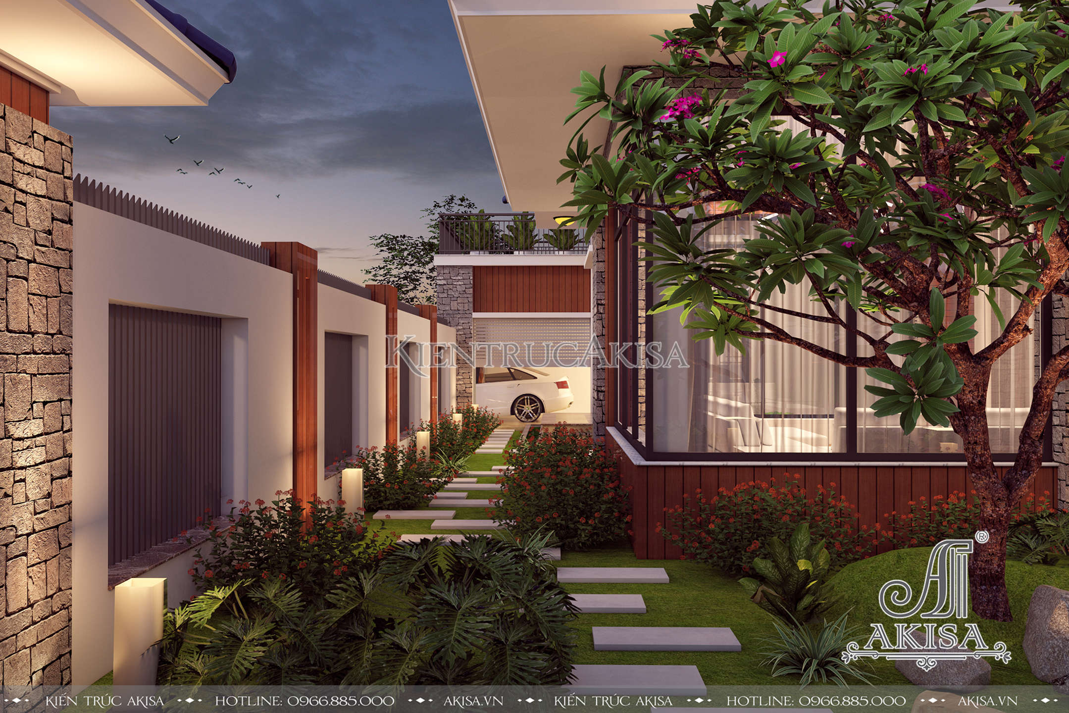 现代 2 层日式别墅设计丨Kiến trúc Akisa-15