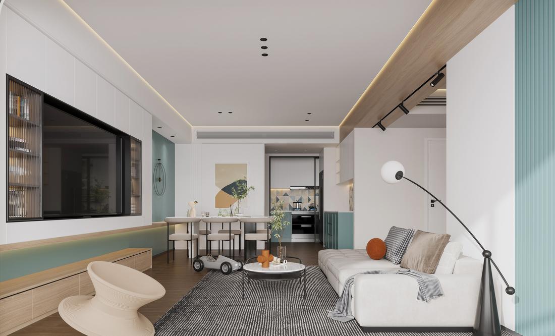 灵动空间 · 现代平层设计-0