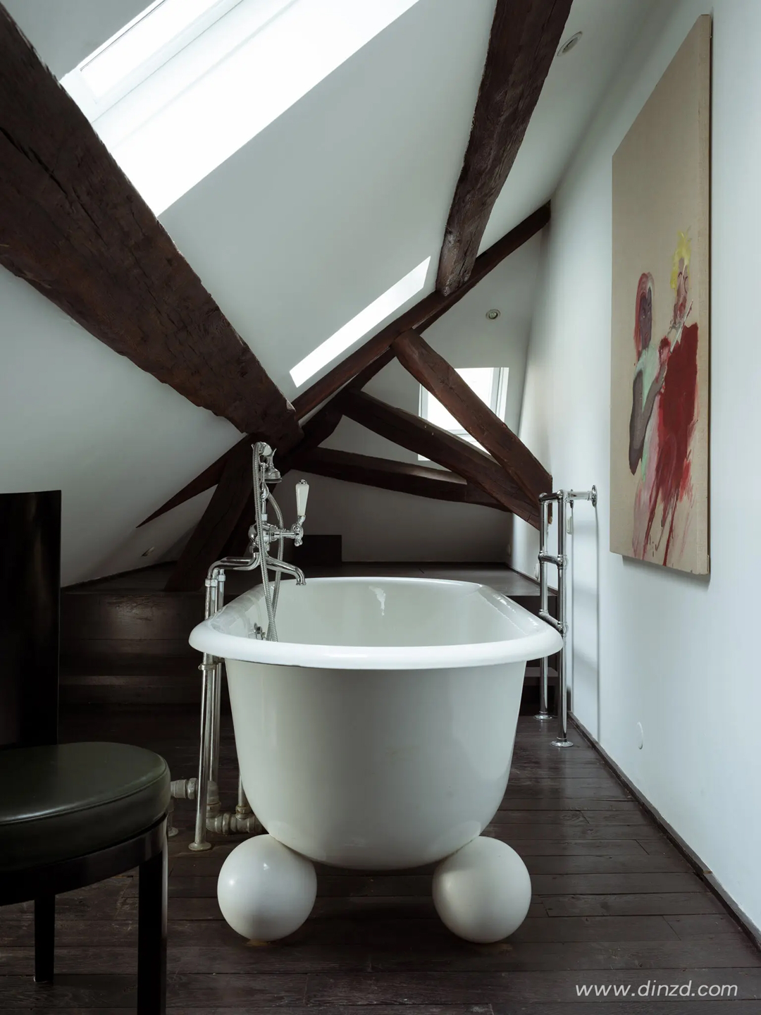 L’hôtel d’Hallwyll 公寓室内设计丨法国巴黎丨MarieAnne Derville-55