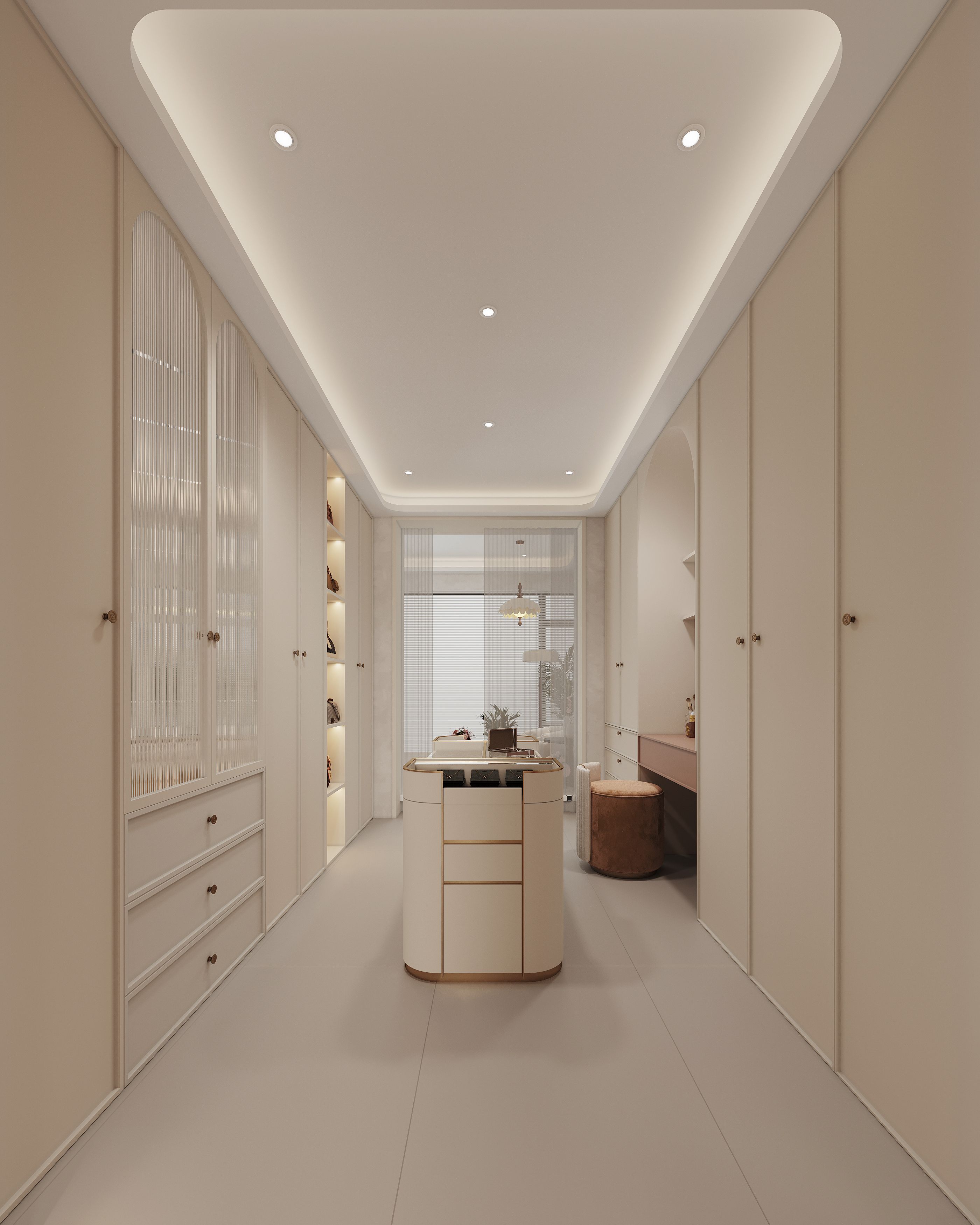 法式平层公寓-8