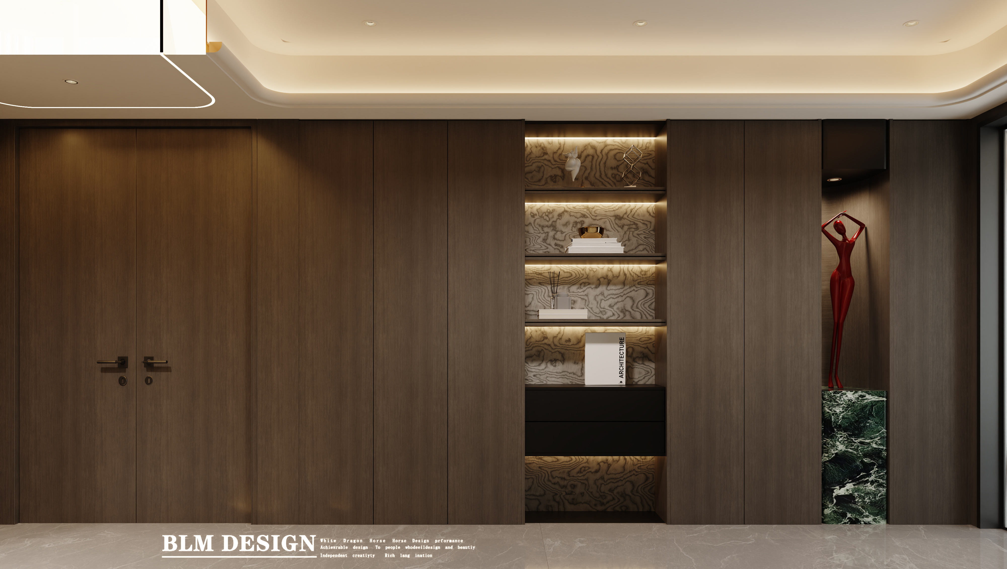 意式轻奢丨白龙马效果图-11