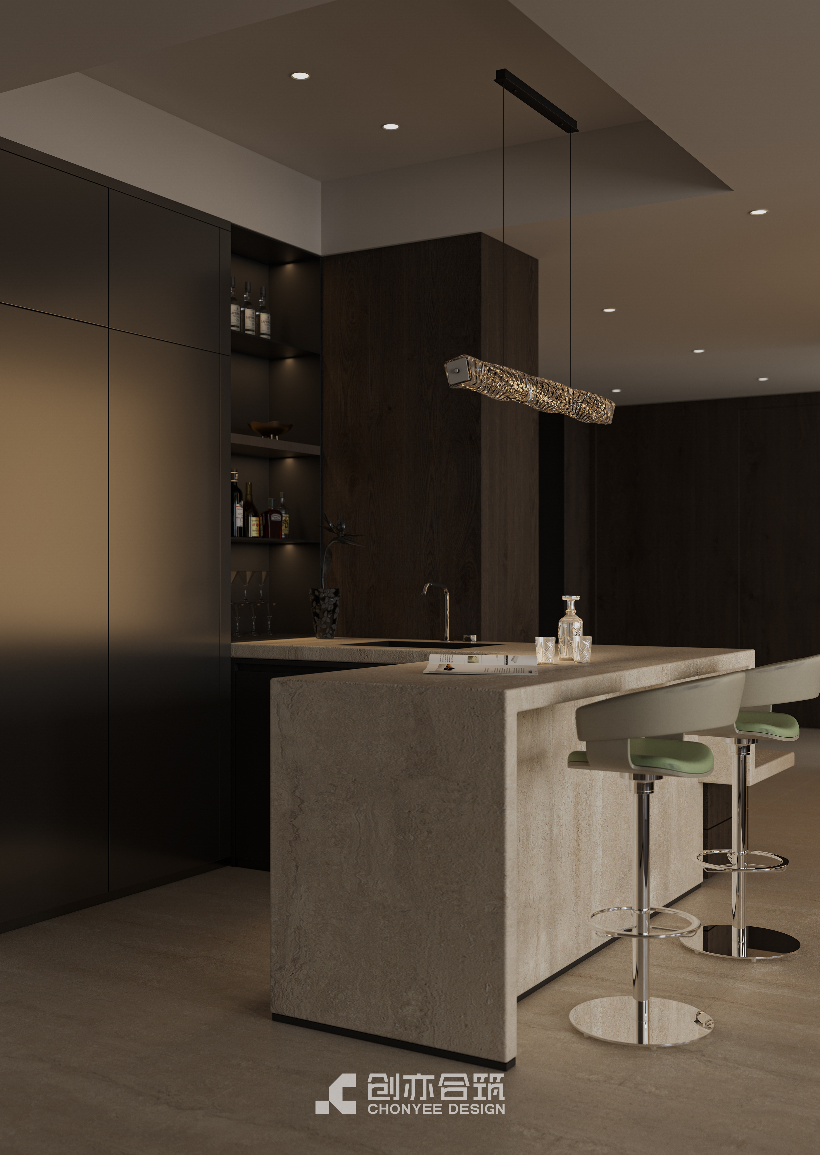 创亦合筑CHONYEE DESIGN｜长沙·凤起麓鸣 313平-11