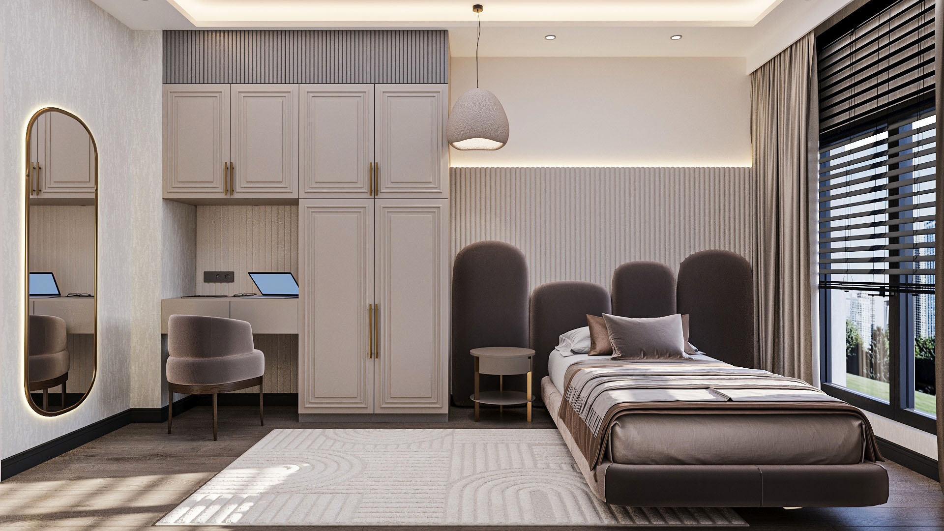 Ankara Örnek Daire / Genç Odası Tasarımı-0