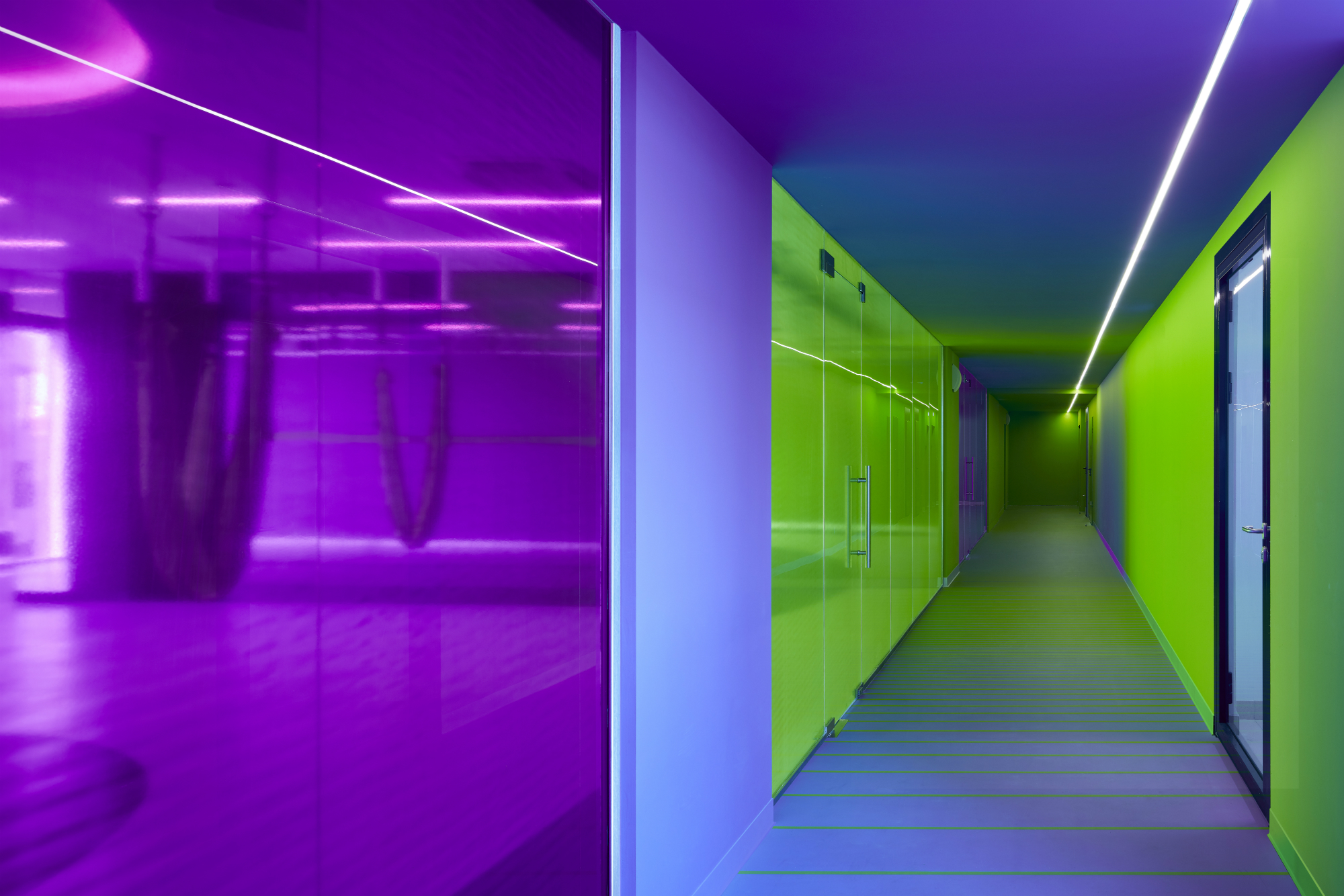 X-FIT 空间变形记 | 活力色彩与建筑哲学的完美融合-22