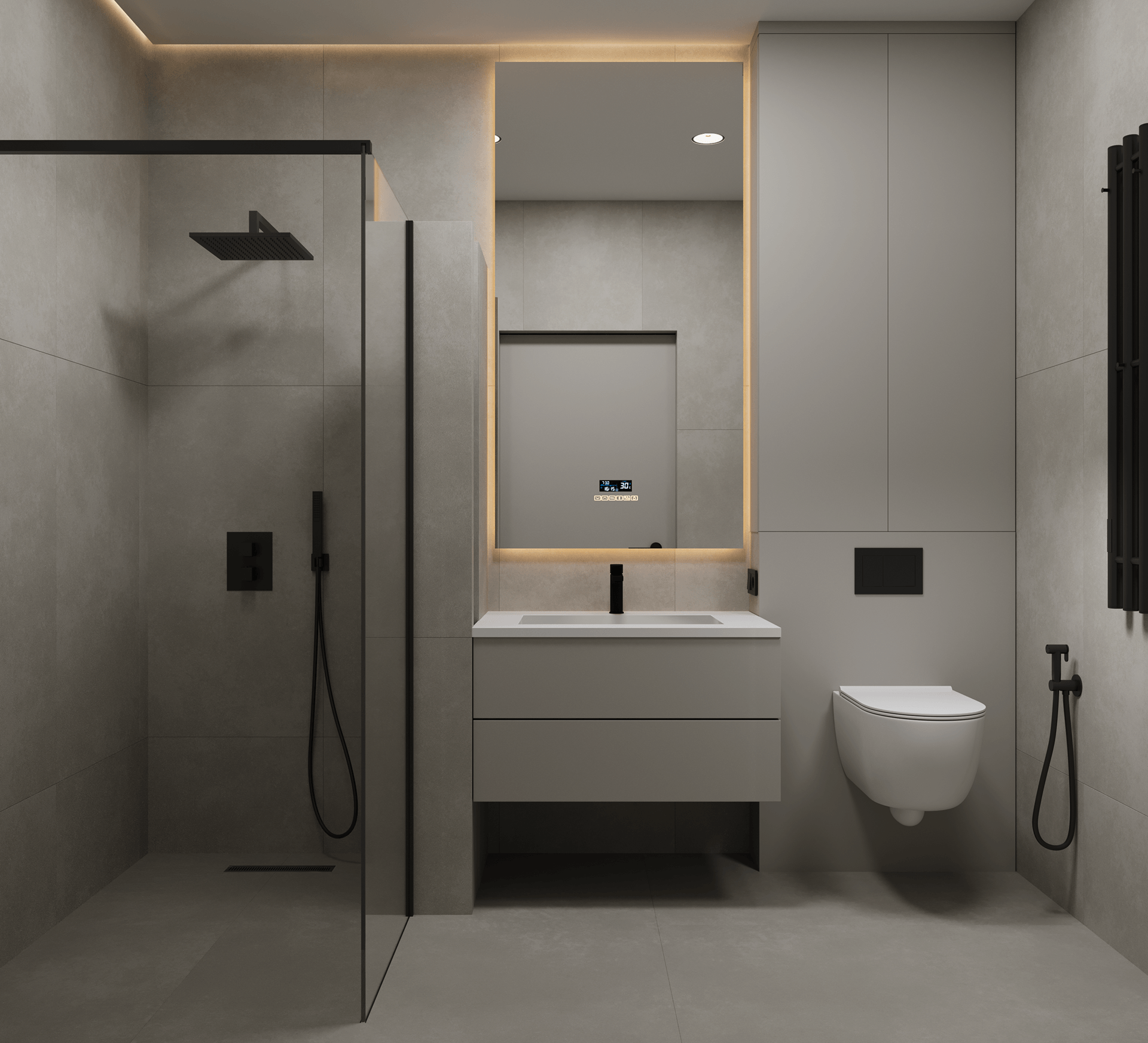 Дизайн-проект дуплексу у м.Вінниця ч.4/ванна кімната-3