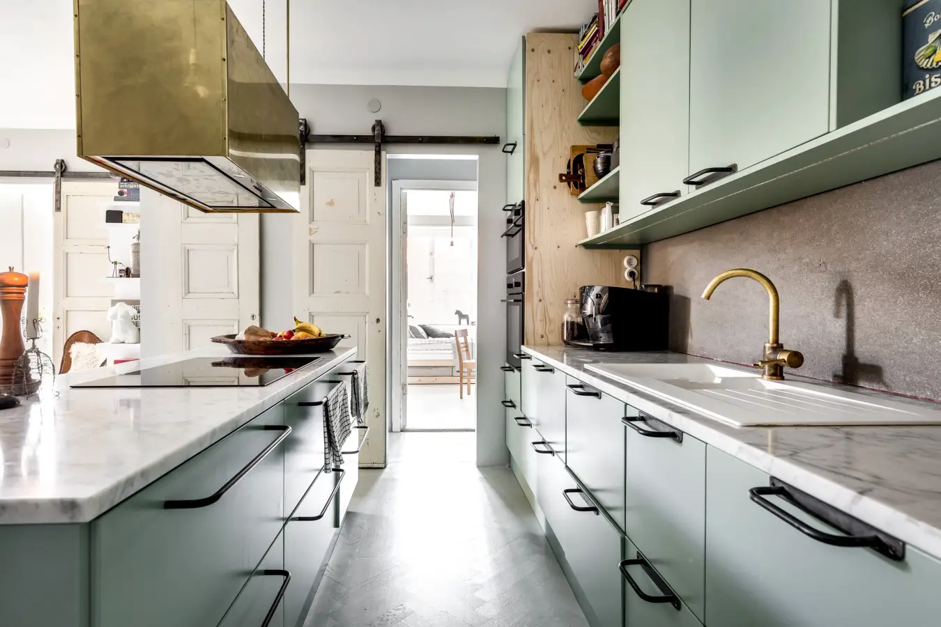 瑞典独特公寓 | 经典格局，别样设计-11