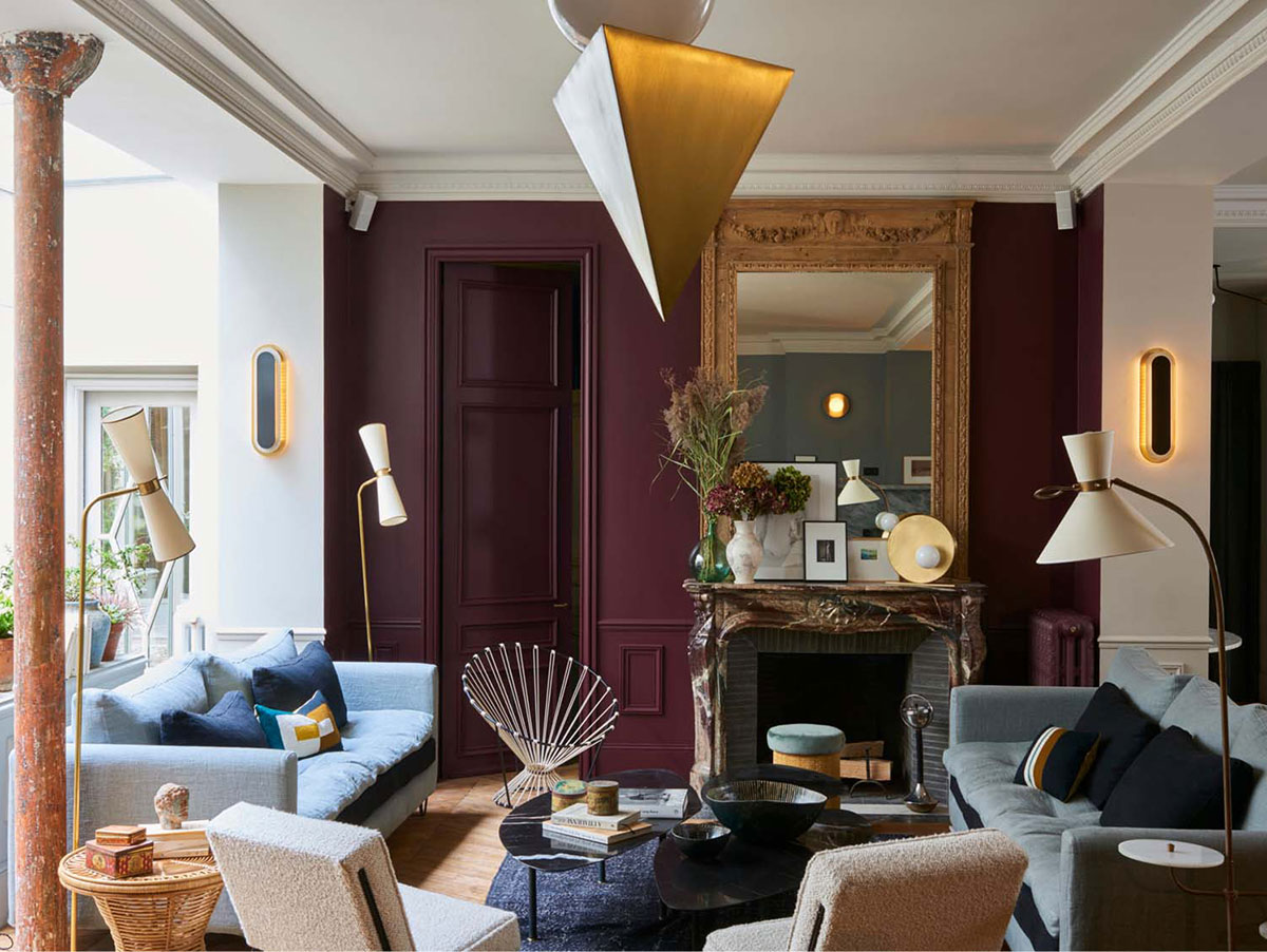 巴黎优雅公寓，细节丰富，私藏迷你花园-1