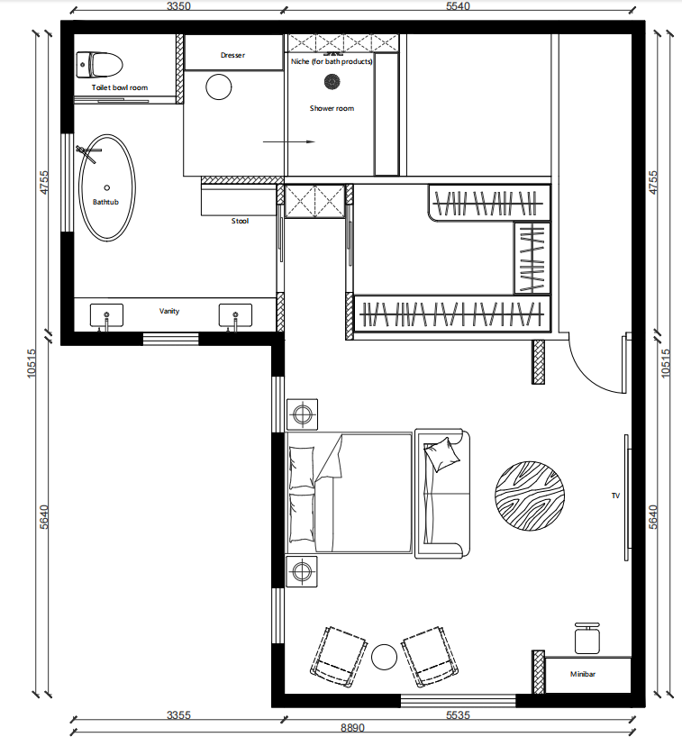 Apartment design in the United States-7