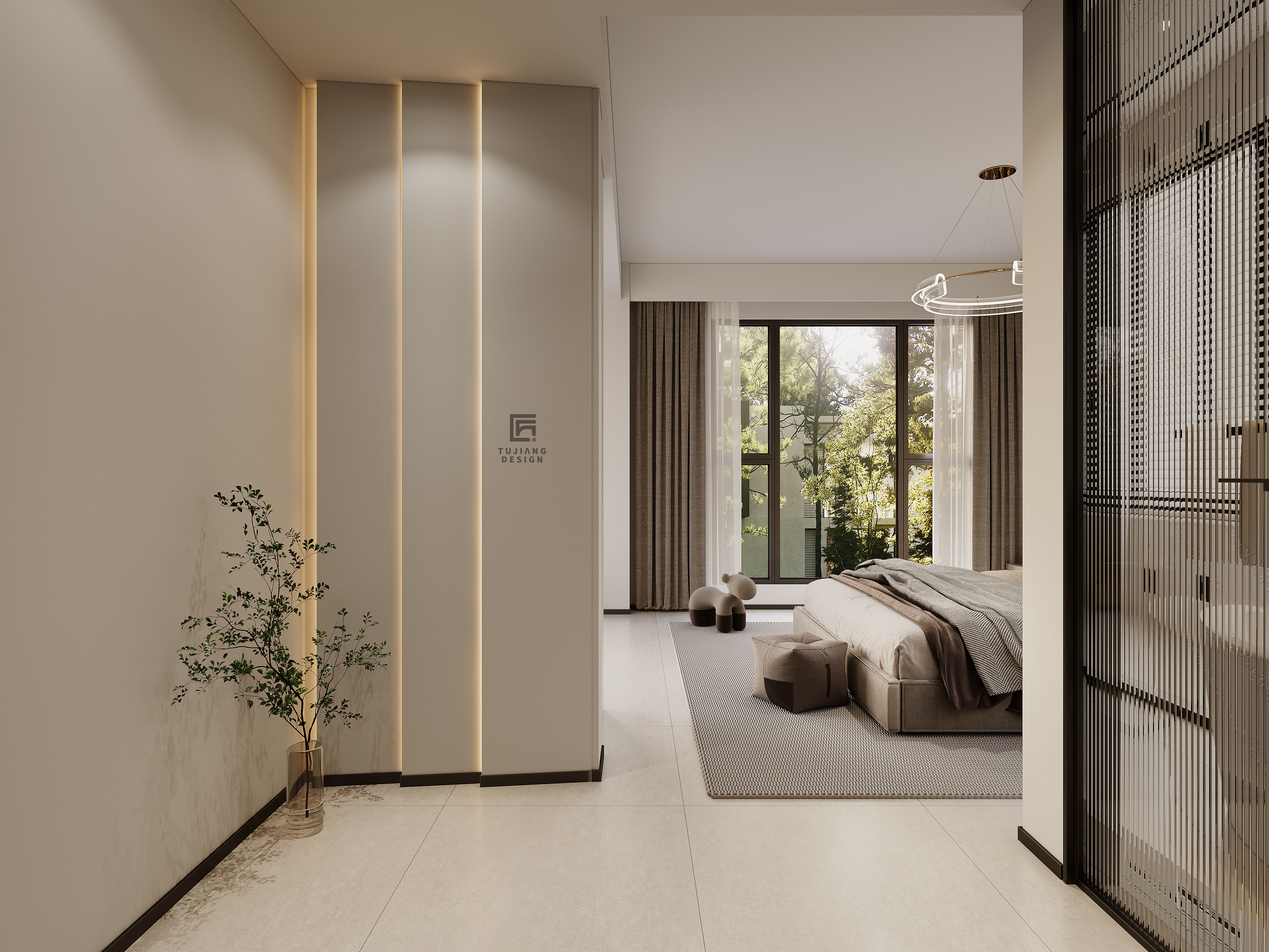 现代别墅，居于自然，与光同尘-2