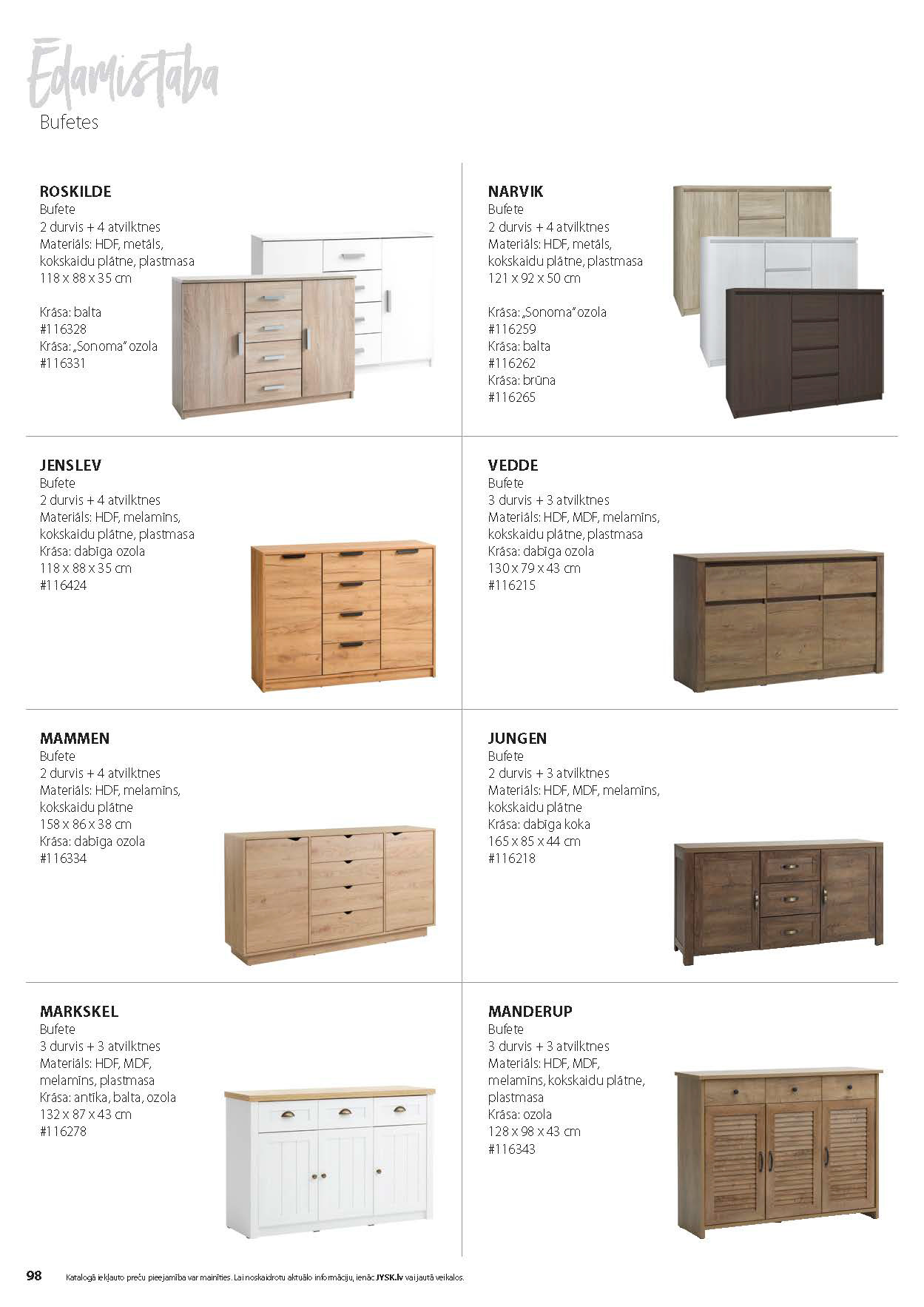 JYSK FURNITURE CATALOGUE 2022-97