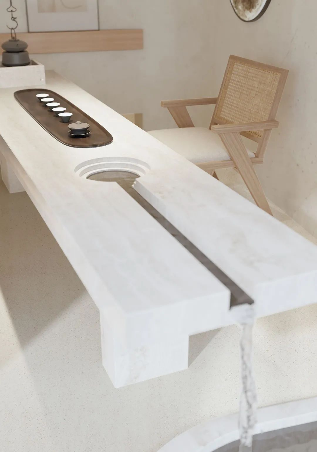 现代侘寂美学 · 泰丰·千花岛私宅设计丨中国惠州丨一川空间设计事务所-38