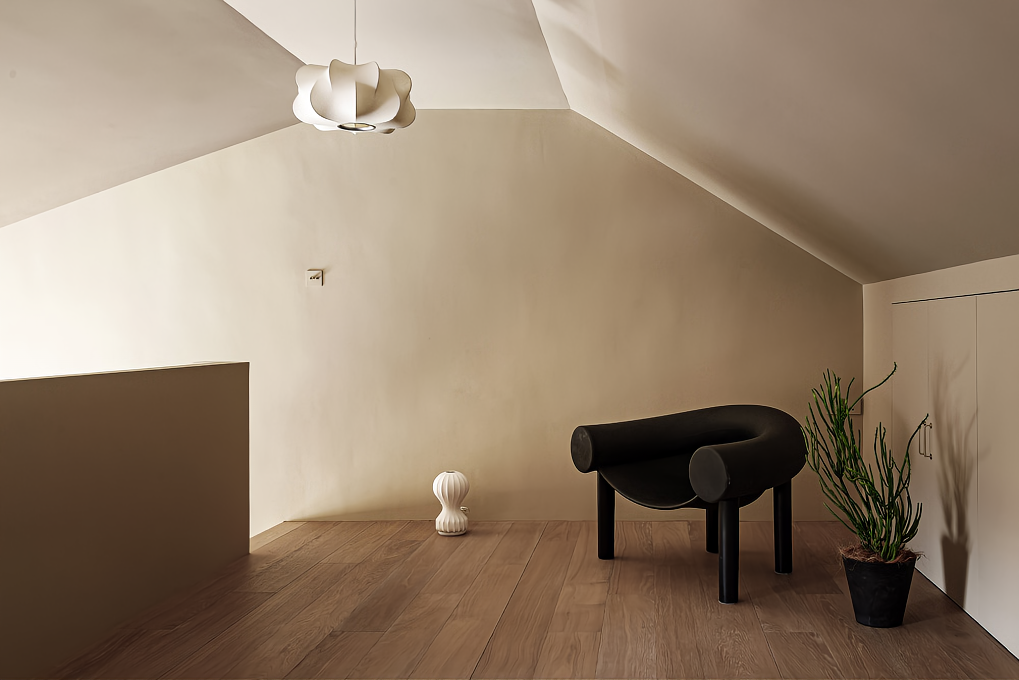 黑金色调的家丨中国北京丨NOTHING DESIGN-42