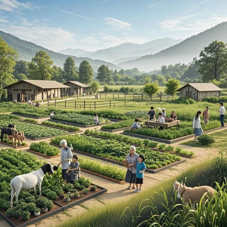 南方城市近郊100亩中草药农文旅规划设计建造与运营-46