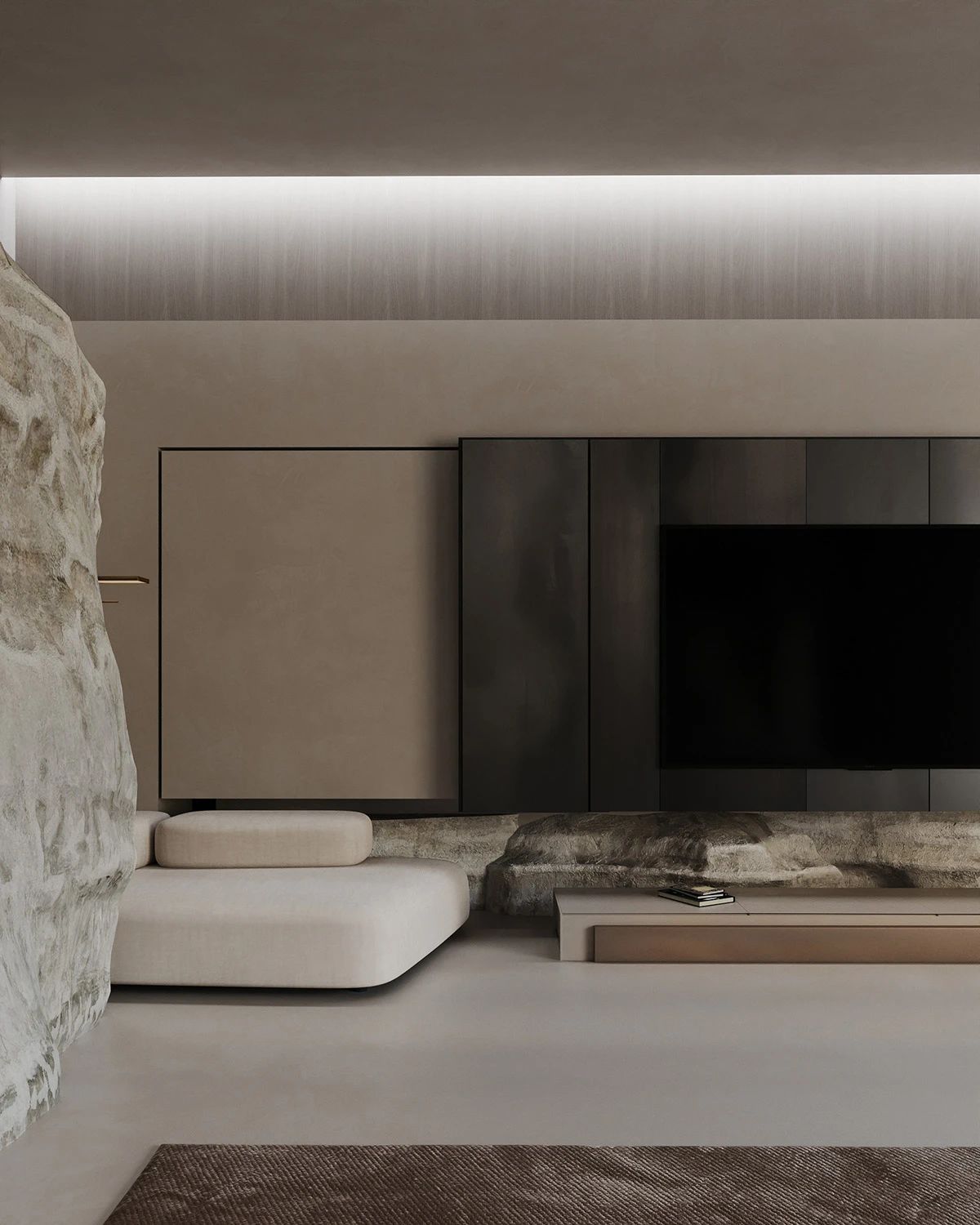 石材老板钟情于石材，设计师直接用大理石给他设计了一张床_20240629-4